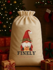 Personalised Gonk Christmas Sack by Loveabode - Image 1 of 4