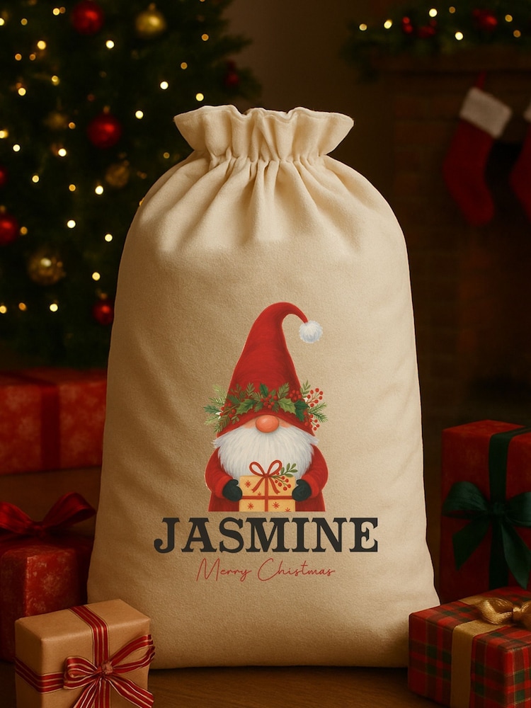 Personalised Gonk Christmas Sack by Loveabode - Image 2 of 4