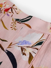 B by Ted Baker Pink Floral Cotton Woven Short Set - Bild 14 von 15