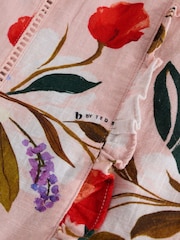B by Ted Baker Pink Floral Cotton Woven Short Set - Bild 15 von 15