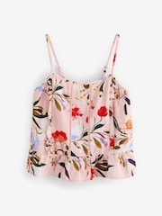 B by Ted Baker Pink Floral Cotton Woven Short Set - Bild 9 von 15