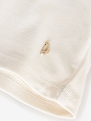 B by Ted Baker Cream/Green Cotton Viscose Pyjama Shorts Set - Image 11 of 16