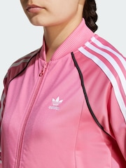 adidas Originals Pink Adicolor SST Track Top - Image 3 of 4