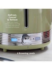 Swan Green 930W Retro 2 Slice Toaster - Image 4 of 8