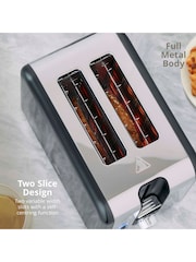 Swan Graphite Solace 2 Slice Toaster - Image 4 of 7