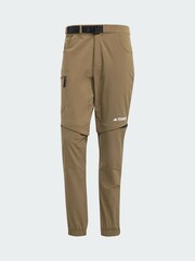 adidas Terrex Green Utilitas Hiking Zip-Off Tracksuit Joggers - Image 1 of 5