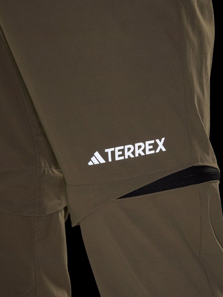 adidas Terrex Green Utilitas Hiking Zip-Off Tracksuit Joggers - Image 5 of 5 adidas Terrex Green Utilitas Hiking Zip-Off Tracksuit Joggers - Image 5 of 5