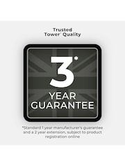 Tower Black 925W Cavaletto Mirage 2 Slice Toaster - Image 7 of 7