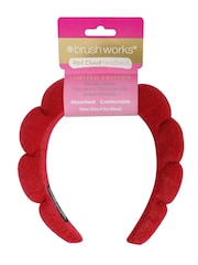 Brush Works Limited Edition Cloud Headband in Red - Image 1 of 5