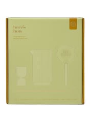 Here''s How Silver The Renley Bar Tool Set  Jigger Strainer Spoon Beaker - Image 5 of 6