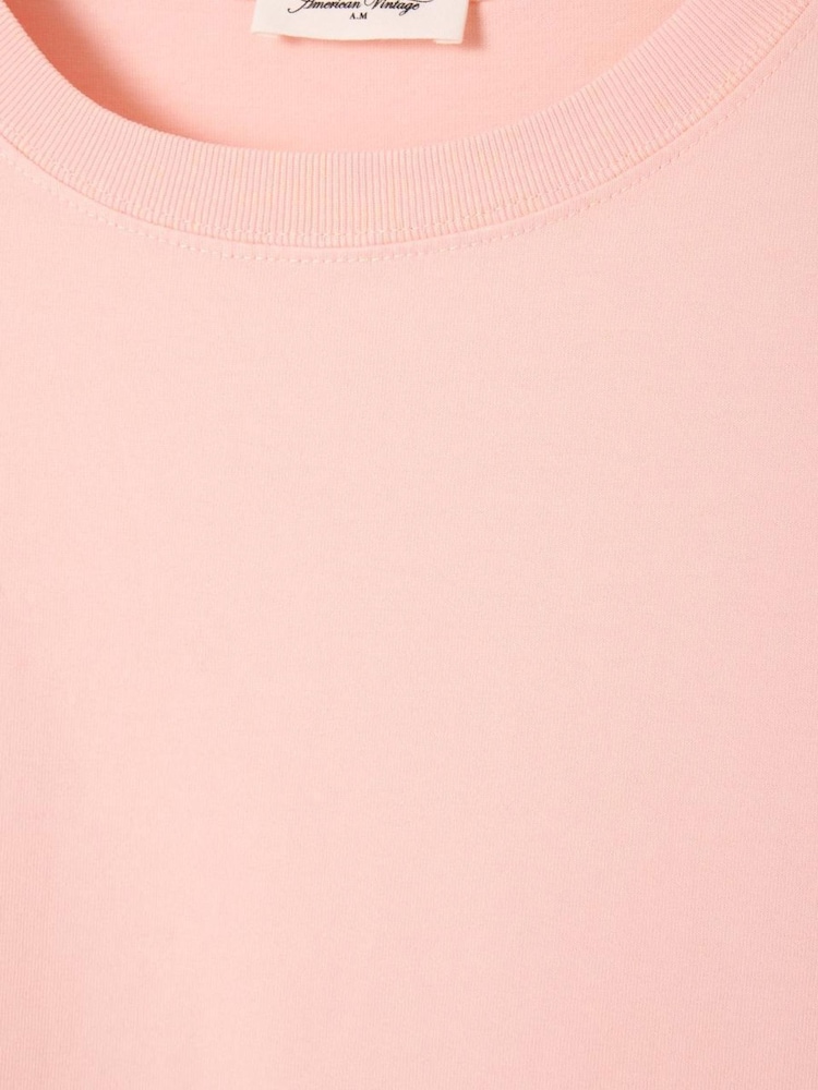 American Vintage Fizvalley kassalaga stuttermabolur - Mynd 8 af 8