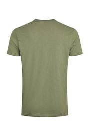 Weird Fish Green Boating Front Print Graphic T-Shirt - Image 6 of 6