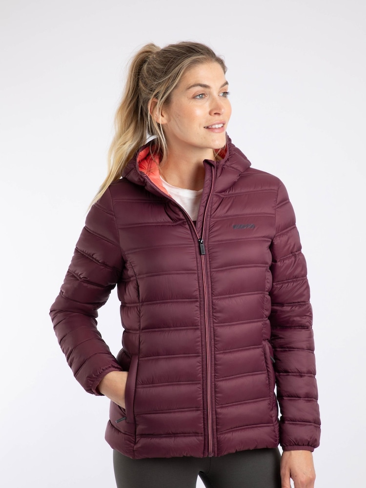 Weird Fish Purple Eshka Lightweight Padded Jacket - Image 1 of 7