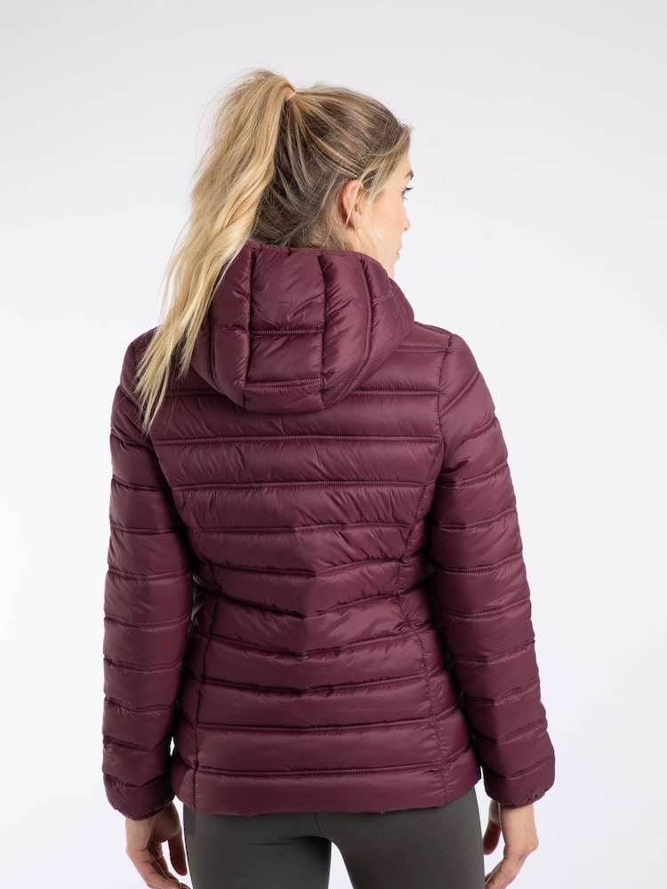 Weird Fish Purple Eshka Lightweight Padded Jacket - Image 2 of 7