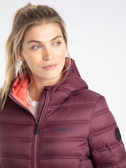 Weird Fish Purple Eshka Lightweight Padded Jacket - Image 4 of 7