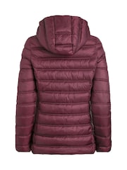 Weird Fish Purple Eshka Lightweight Padded Jacket - Image 7 of 7