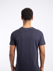 Weird Fish Blue Off Shore Front Print Graphic T-Shirt - Image 2 of 6