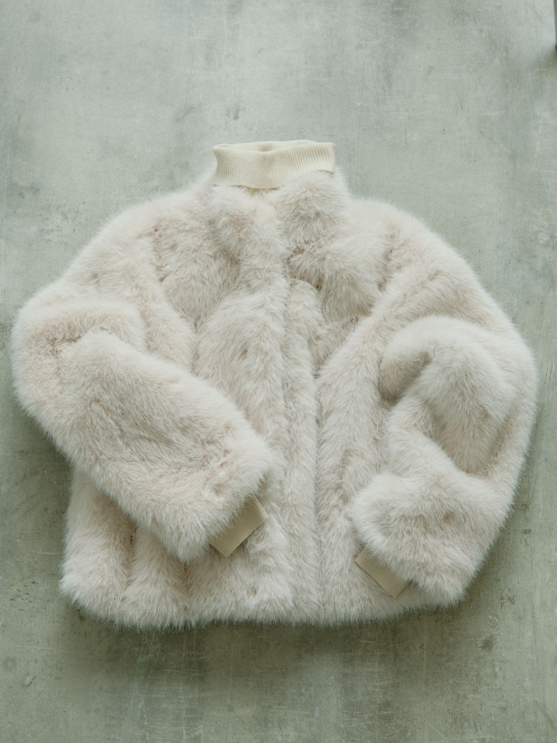 Buy VERO MODA Cream Short Faux Fur Jacket from Next Canada