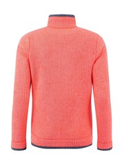 Weird Fish Pink Beye 1/4 Zip Grid Fleece - Image 7 of 7