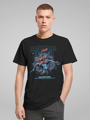 All + Every Black Stranger Things Demogorgon Live The Upside Down T-Shirt - Image 2 of 4