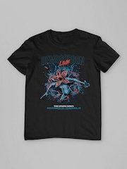 All + Every Black Stranger Things Demogorgon Live The Upside Down T-Shirt - Image 3 of 4