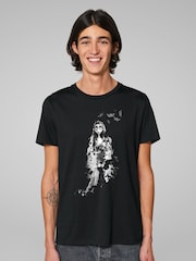All + Every Black Corpse Bride Emily Butterflies T-Shirt - Image 2 of 4