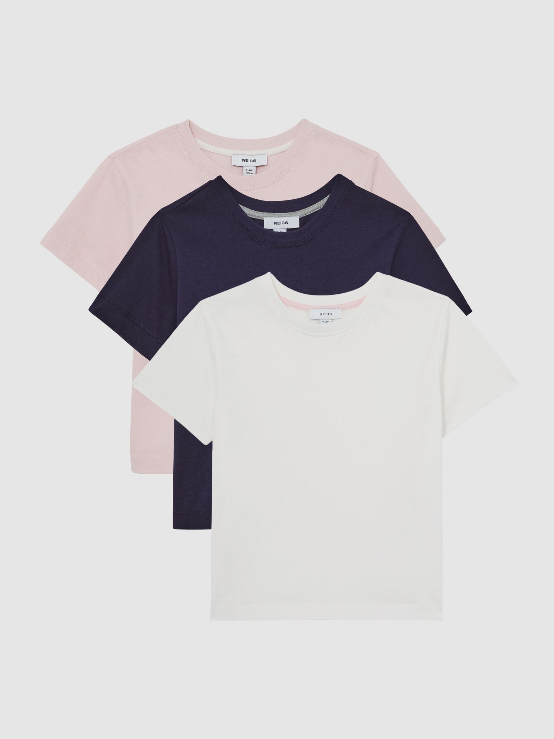 Reiss White Tops 3 Pack In White