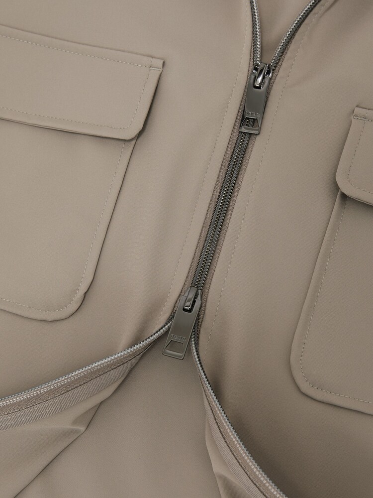 Reiss Taupe Brown Ascend Shirt - Image 6 of 6