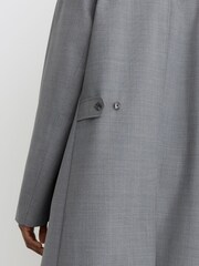 Reiss Canton Single-Breasted Raglan Raincoat with Wool - Image 4 of 6