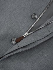 Reiss Canton Single-Breasted Raglan Raincoat with Wool - Image 6 of 6