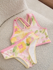 Reiss Yaz Floral-Print Bikini Set - 圖片 2/3