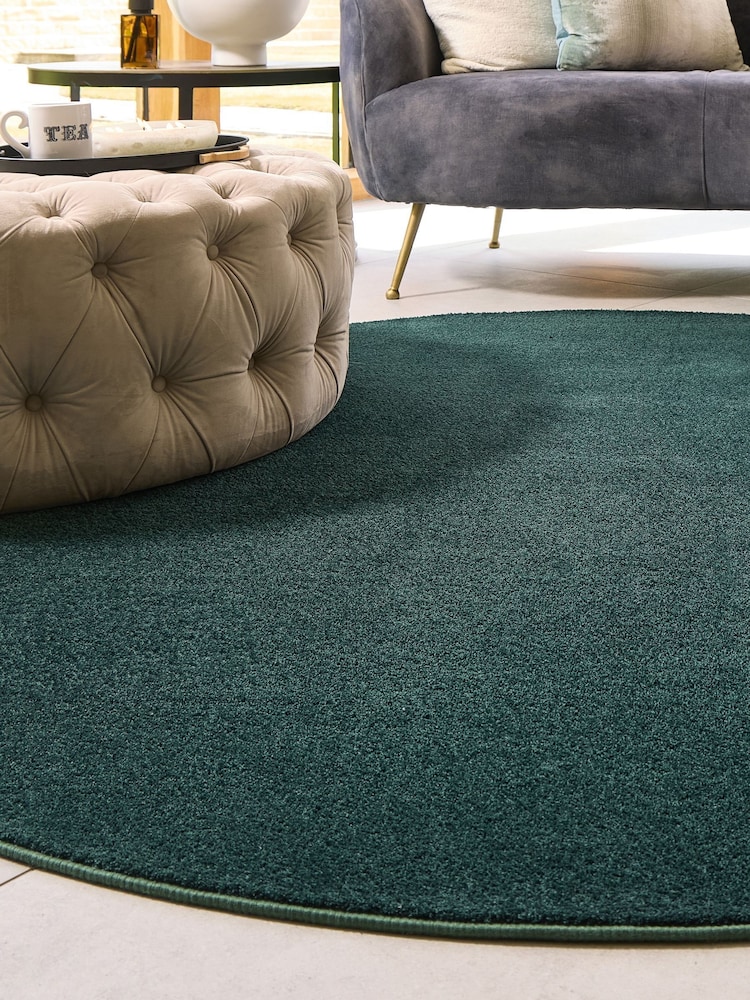 Hug Rug Forest Green Sense Circle Rug - Image 2 of 3