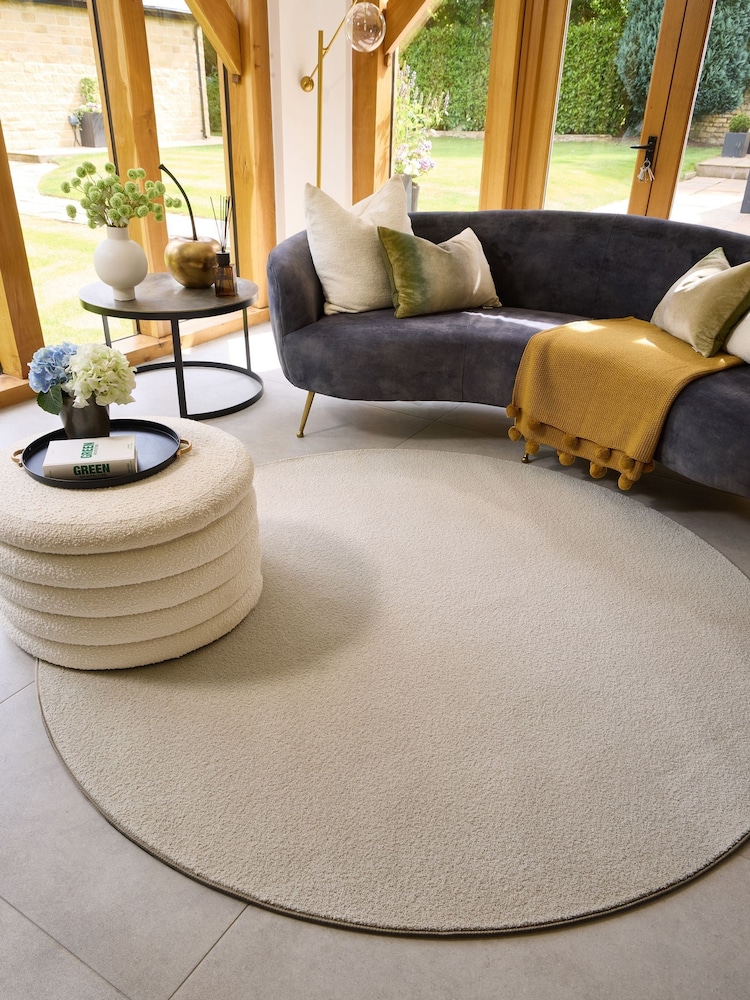 Hug Rug Beige Sense Circle Rug - Image 1 of 3 Hug Rug Beige Sense Circle Rug - Image 1 of 3