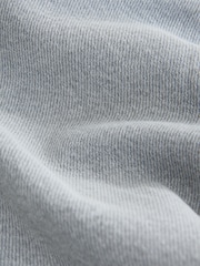 self. Washed Grey Loose Wide Leg Jeans - Image 9 of 9