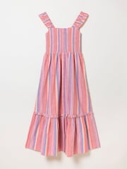 FatFace Eva Pink Midi Dress - Image 1 of 1