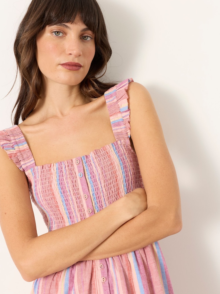 fat face pink dress Fat Face - Pink