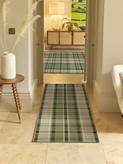 Hug Rug Green Isla Plaid Runner - Image 1 of 4