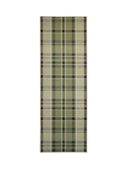 Hug Rug Green Isla Plaid Runner - Image 2 of 4