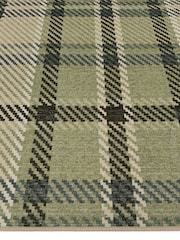 Hug Rug Green Isla Plaid Runner - Image 4 of 4