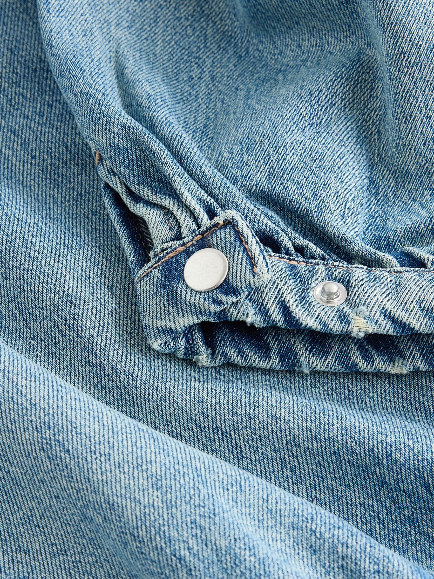 Buy Light Blue Cropped Balloon Jeans from the Next UK online shop