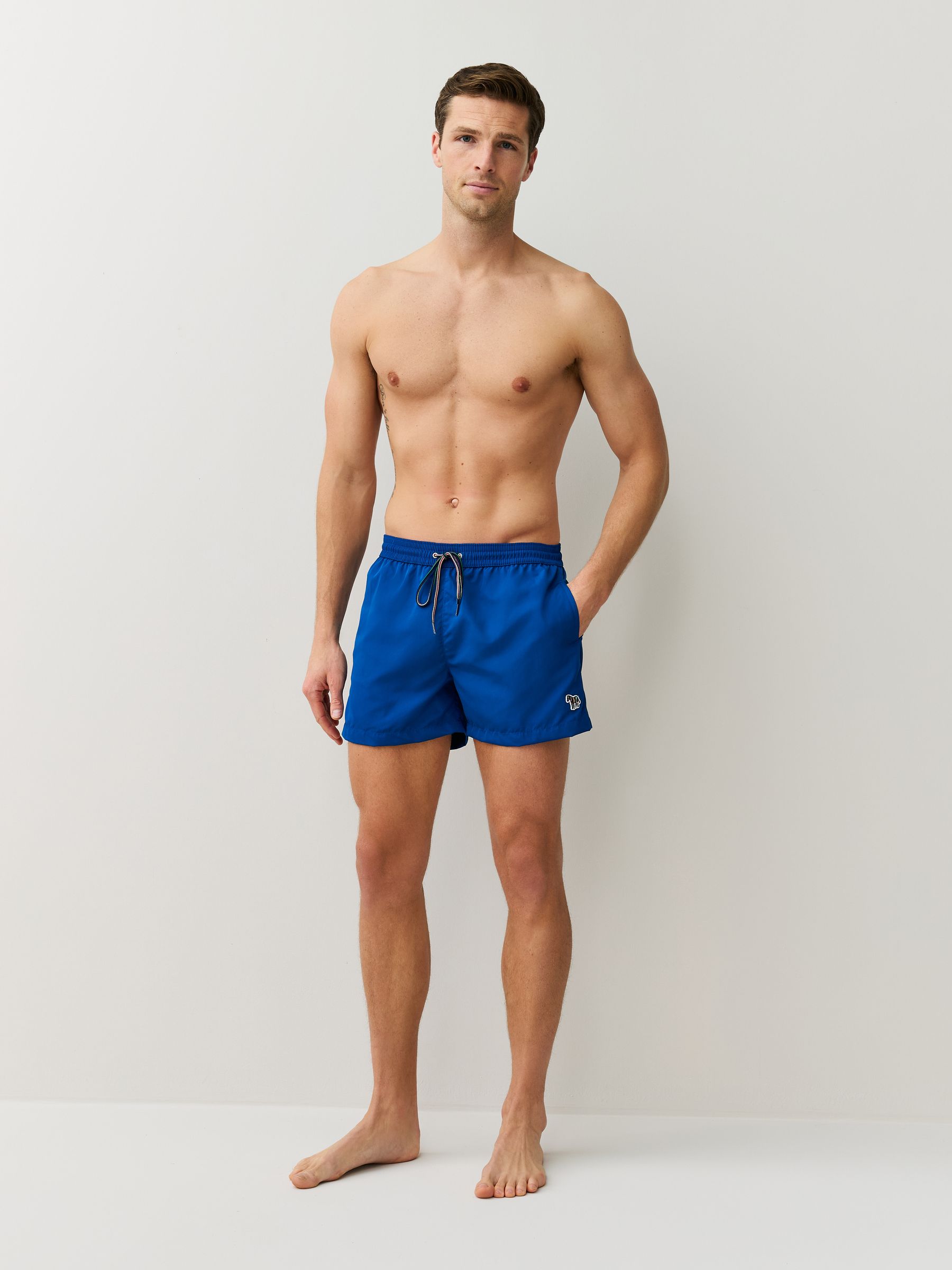 Buy PS Paul Smith Blue Zebra Logo Swim Shorts from Next USA