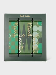 PS Paul Smith Blue Signature Stripe 3 Pack Socks - Image 7 of 7