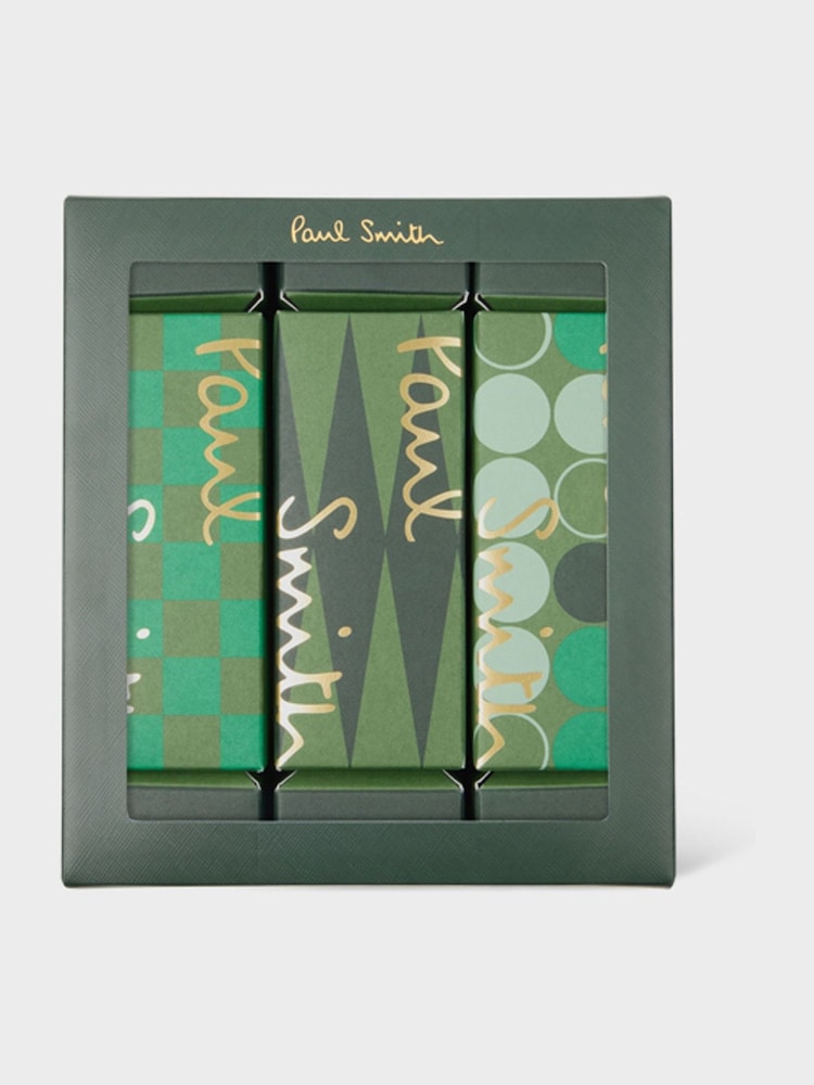 PS Paul Smith Blue Signature Stripe 3 Pack Socks - Image 7 of 7