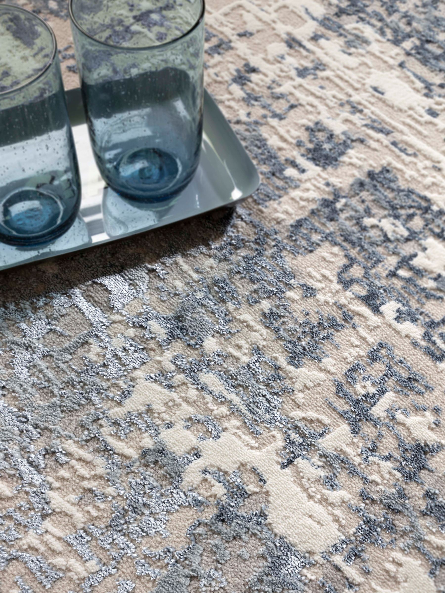 Buy Asiatic Rugs Blue Stellar Texture Rug from the Next UK online shop