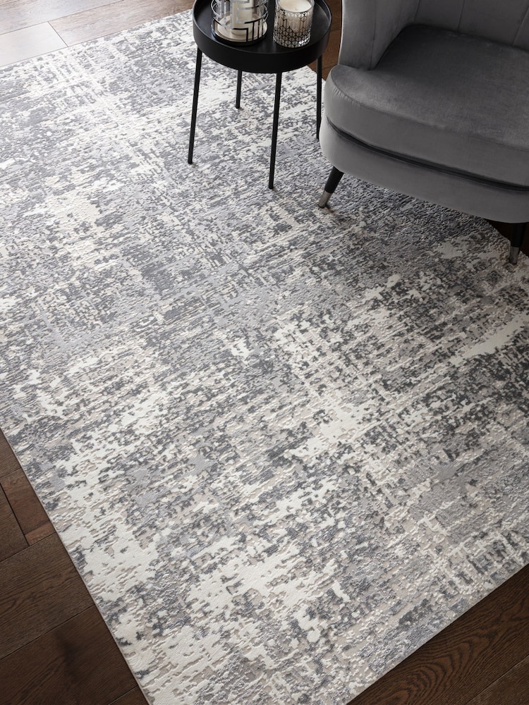 Asiatic Rugs Grey Stellar Texture Rug - Image 1 of 6 Asiatic Rugs Grey Stellar Texture Rug - Image 1 of 6