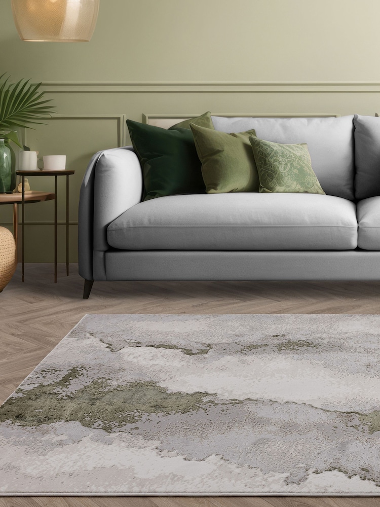 Asiatic Rugs Green Stellar Cloud Rug - Image 1 of 5
