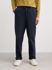 Seasalt Cornwall Blue Hallantide Straight Leg Trousers - Image 1 of 5