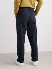 Seasalt Cornwall Blue Hallantide Straight Leg Trousers - Image 2 of 5