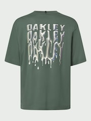 Oakley Green Stacked Metal T-Shirt - Image 3 of 3