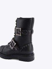 KG Kurt Geiger Black Tank Boots - Image 3 of 4